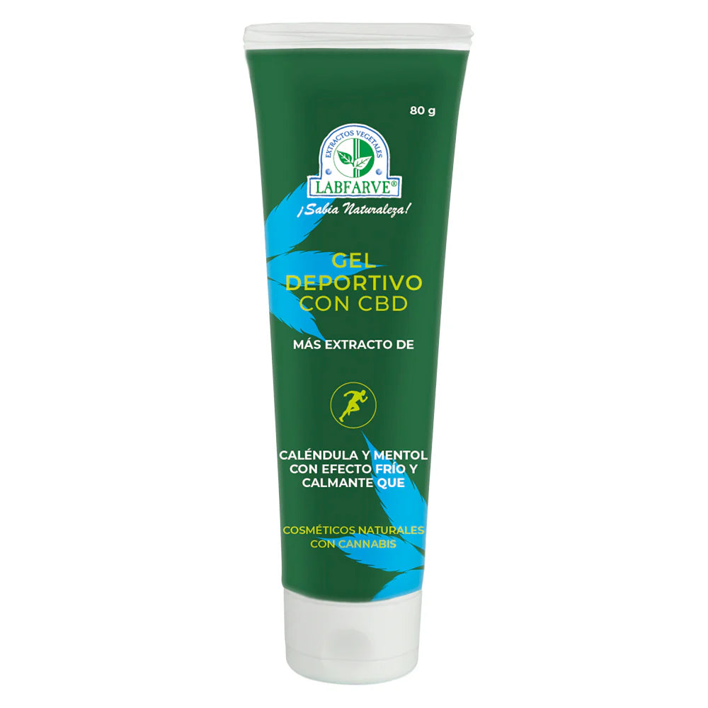 Gel Deportivo con CBD – Labfarve (80 g)