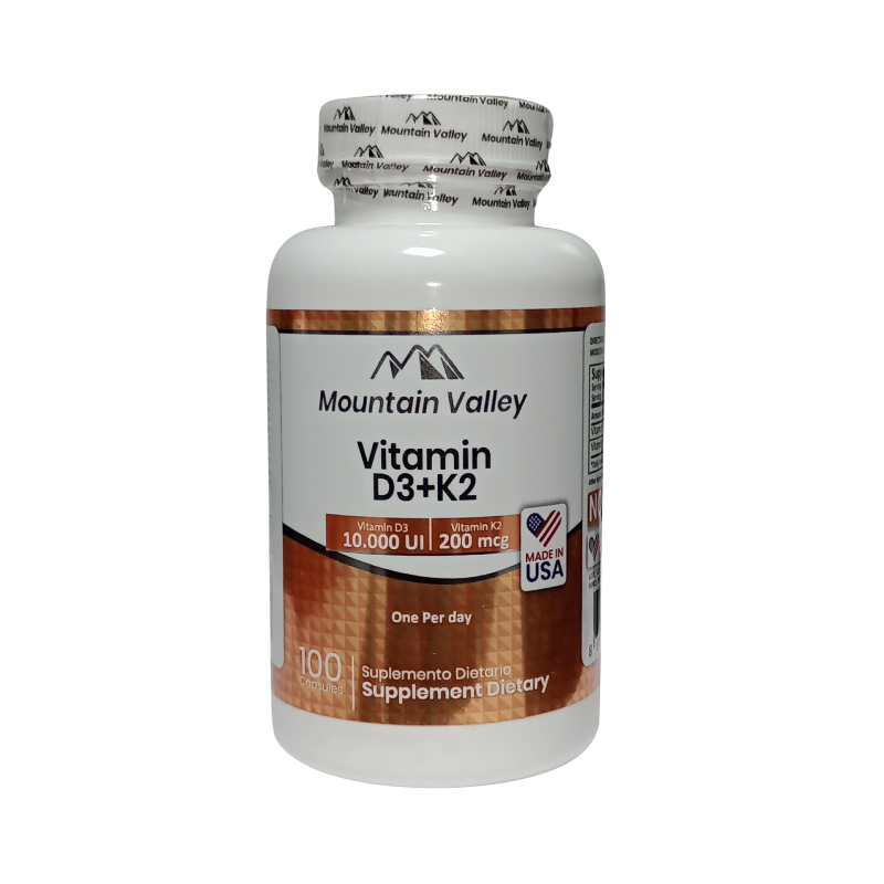 Vitamin D3+K2 Mountain Valley (Made in USA)